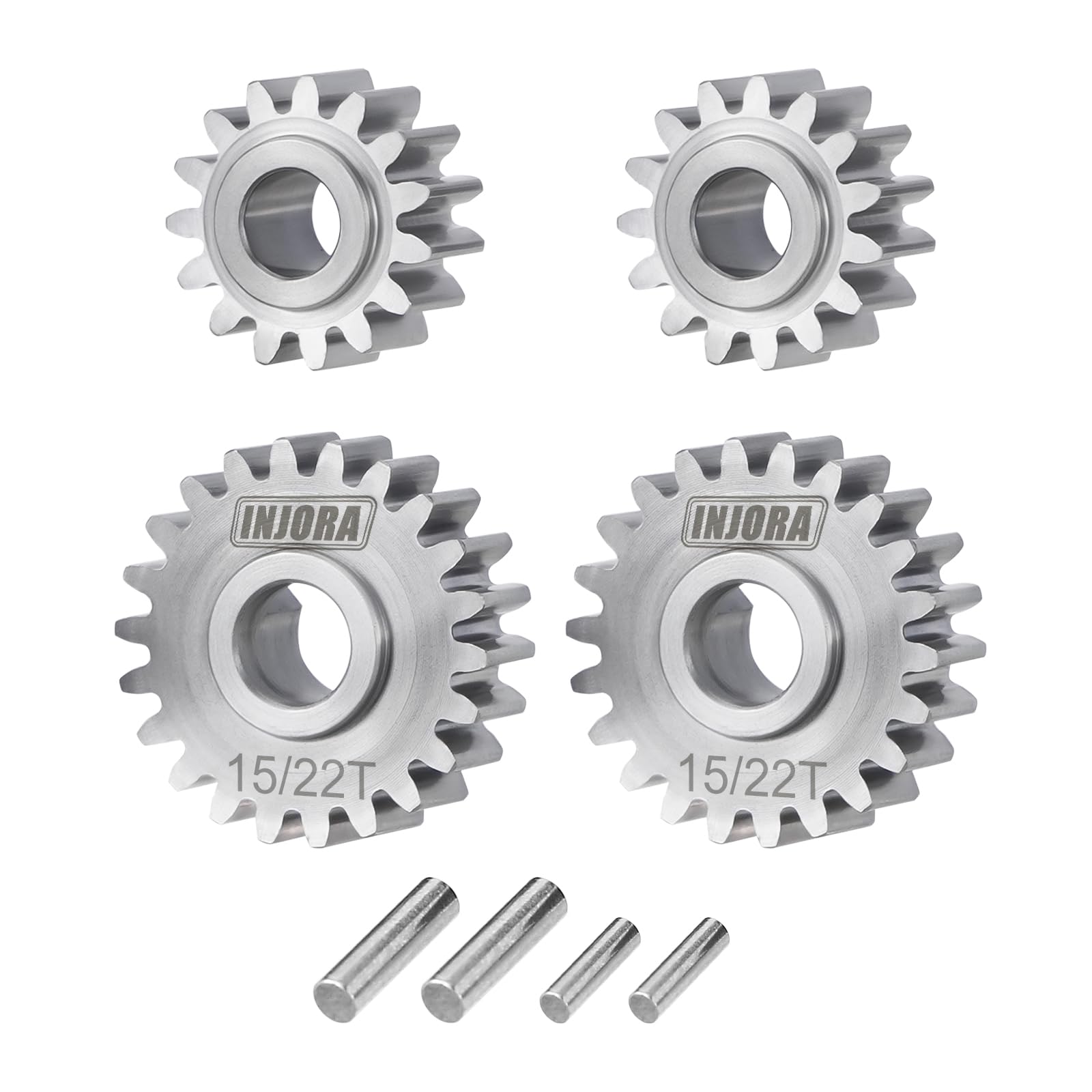 Amazon.com: INJORA Stainless Steel 15/22T Overdrive Portal Gears