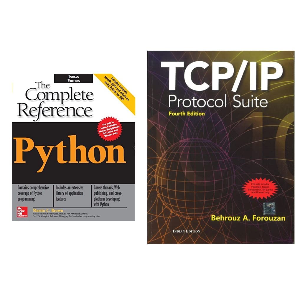 Buy Python: The Complete Reference & TCP/IP Protocol Suite E/4 Book ...