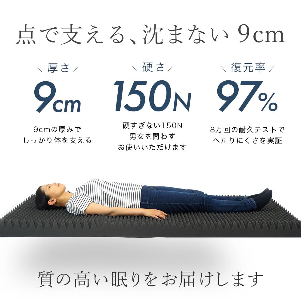 Amazon｜敷き布団 ロマンス小杉 体圧分散敷き布団 150ニュートン
