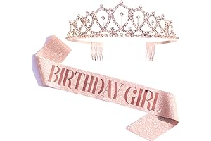 Birthday Girl Sash & Tiara Kit: A Sparkling Celebration for Unforgettable Birthdays