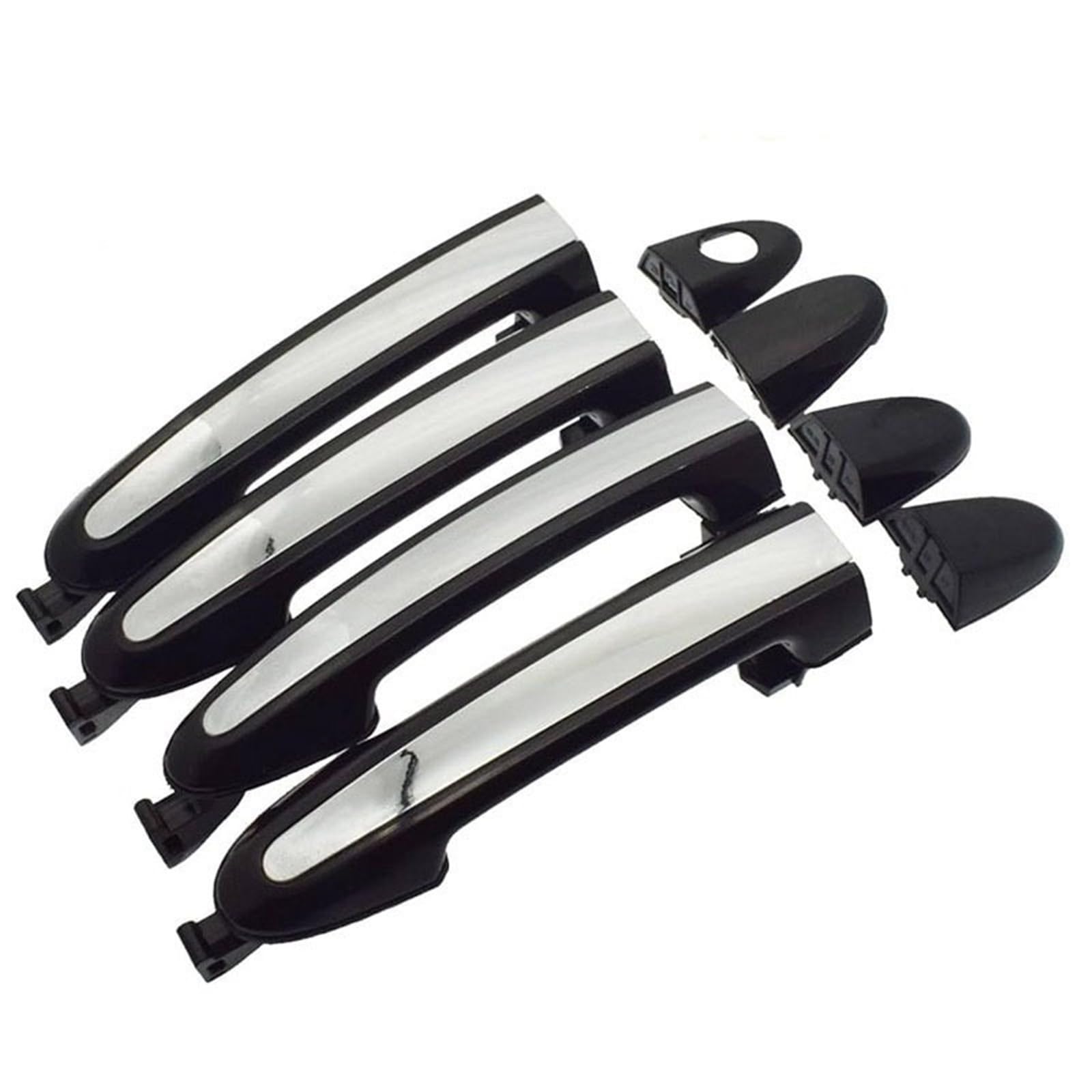 Jeiuvrao Front Left For Hyundai Santa Exterior Door Handle Replacement(Front Left)
