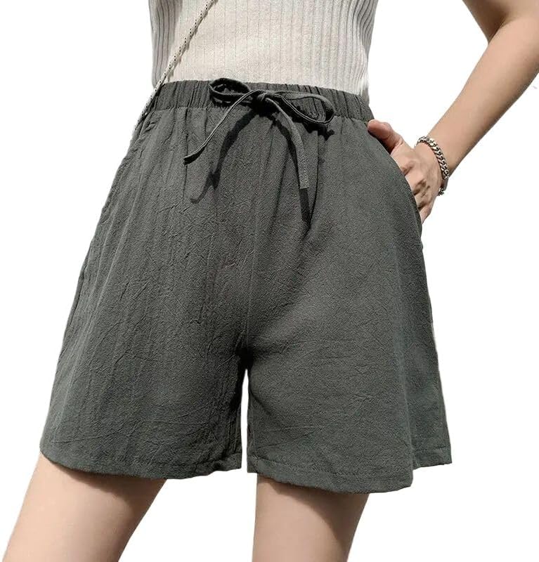 Women's Sport Shorts High Waist Casual Korean Style Pants