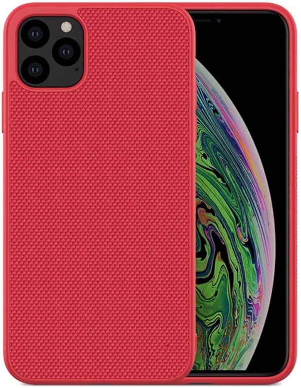 Étui silicone iPhone 11 GUMMMY rouge coque arrière mince antichoc de 6,5 pouces