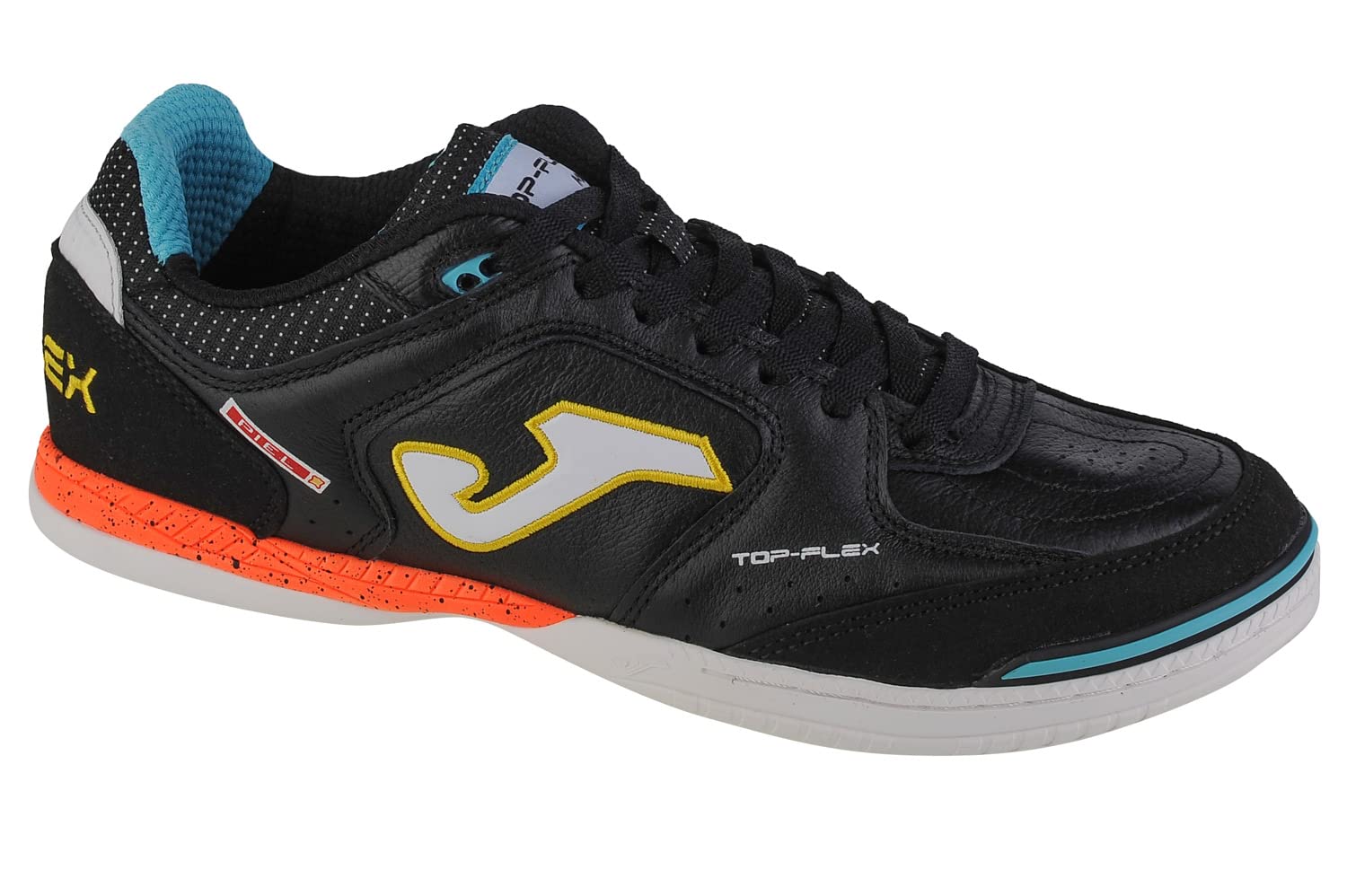 Joma Top Flex 2301 Negro Rojo Indoor, Zapatillas Unisex Adulto