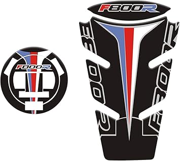 Amazon Co Jp バイク用 タンクパッド タンクカバー タンクガード プロテクター 傷防止 Bmw F800rと互換性があります 2pcs スポーツ アウトドア