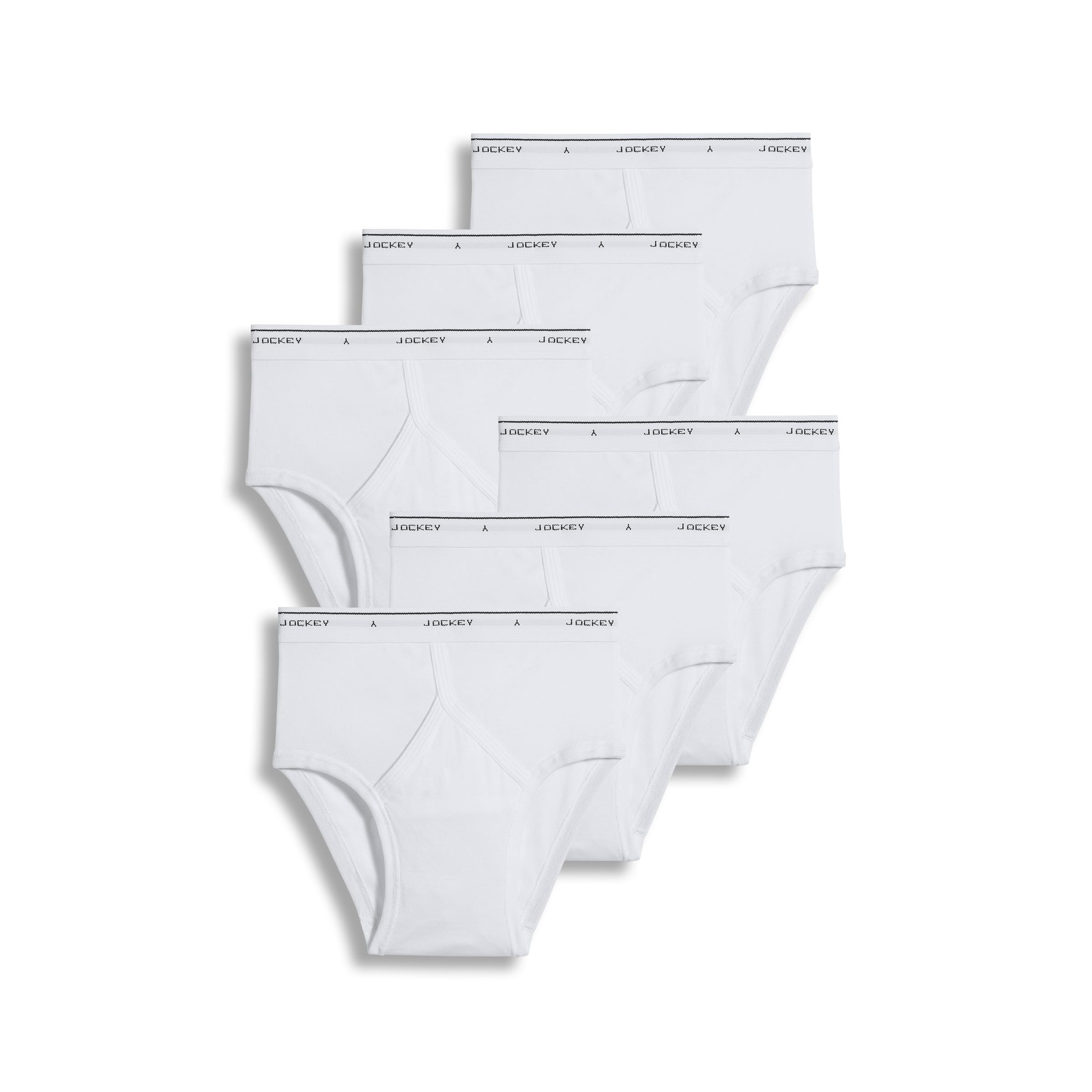 Mens Underwear Briefs - Classic Low Rise Design, Pack of 6 - Authentic Mens Underwear for Comfort and Quality