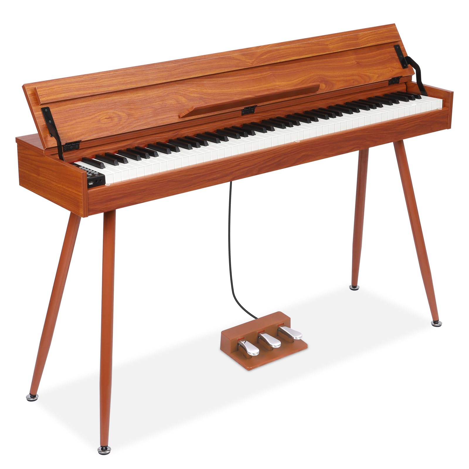 Amazon.com: 88 Key Weighted Digital Piano,Wooden Electric