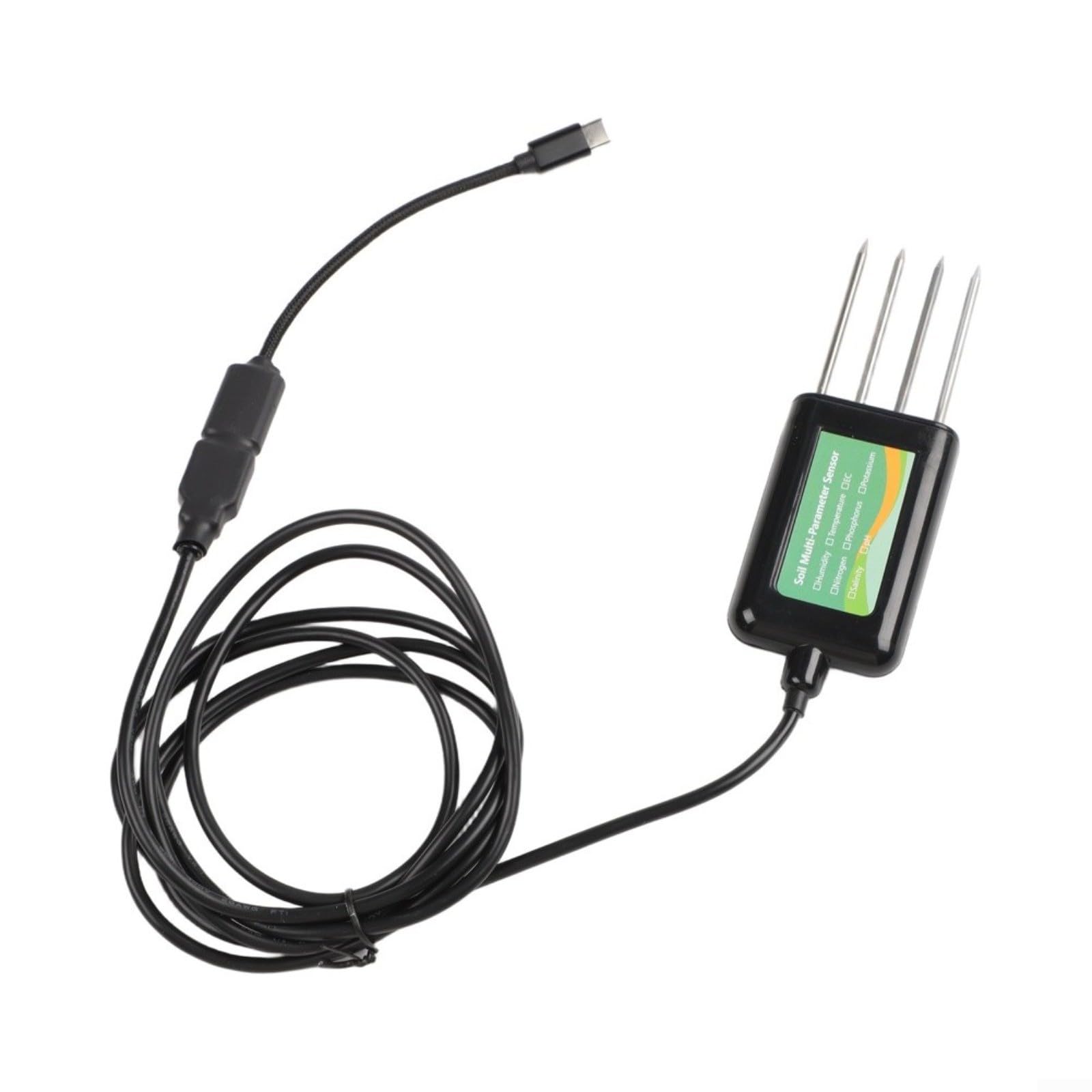 Sensore USB per Android/Hongmeng, IP68 Umidità/pH/EC/NPK