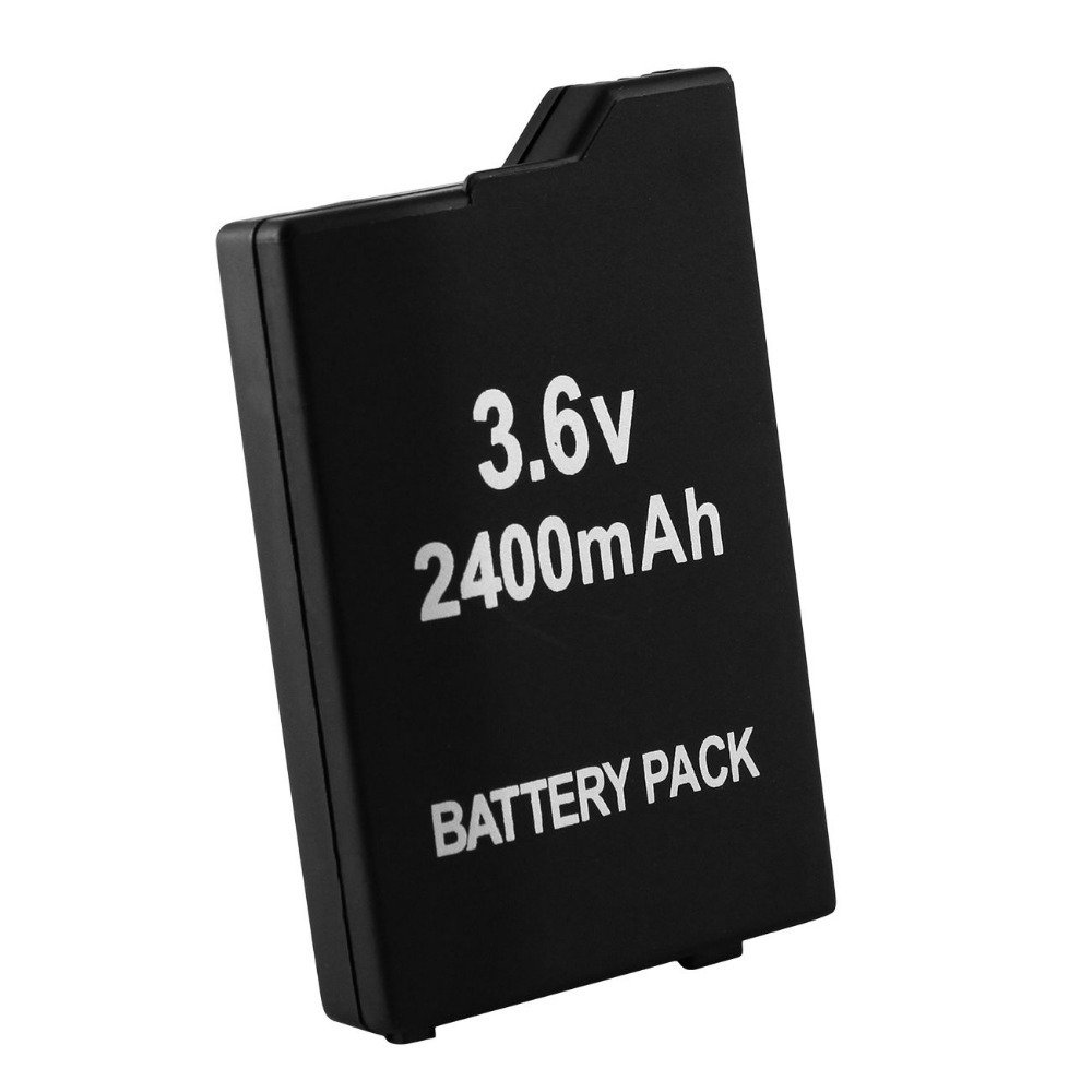 Batterie Li-ION 2400mAh Compatible PSP2000 Slim et PSP3000 3,6V Remplacement Rechargeable Installation Snap-in