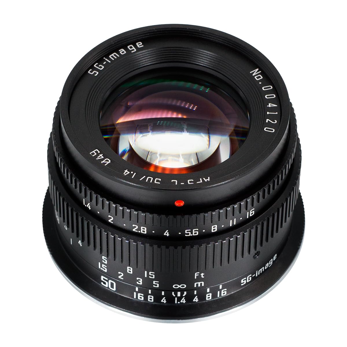 Amazon.co.jp: SG-image 50mm F1.4 RFマウント ブラック【2年