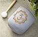 Siceeoly 432HZ 7-12 inch Set of 7 Color Gold Powder Printing Frosted Chakra Quartz Crystal Sound Singing Bowls Healing Meditation Yogo and 2 Travel Carry Case Bag 2 Mallet Suede 2 Strikers 7 O-rings