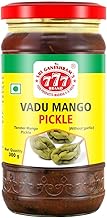 777 Vadu Mango Pickle 300g | Authentic South Indian Aam Ka Achar | Spicy & Tangy Homemade Mango Pickle | Traditional Pickle Jar