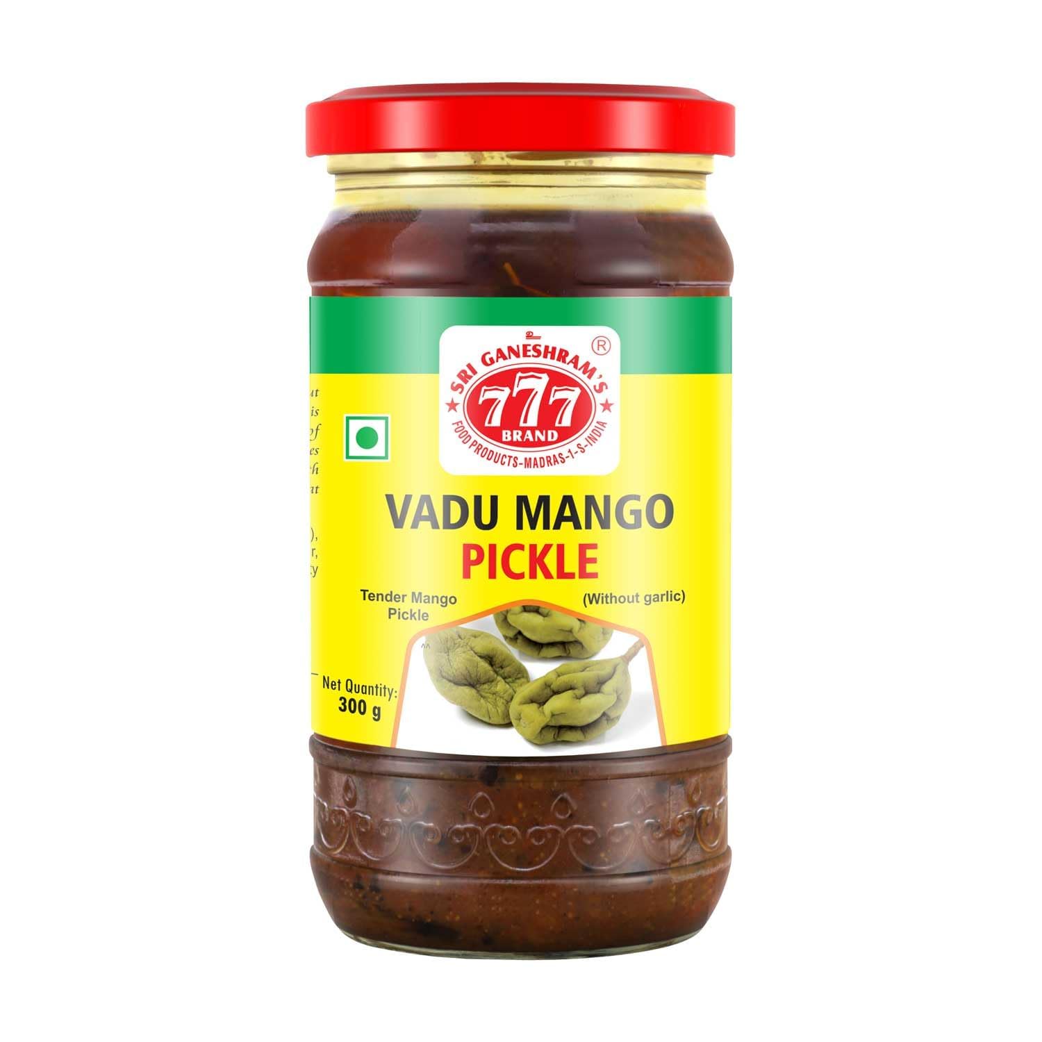 777 Vadu Mango Pickle 300G (Pack of 2) | Best Authentic Baby Mango Achar | Traditional Whole Vadu Manga Oorugai | Diwali Essential Deal-image-9
