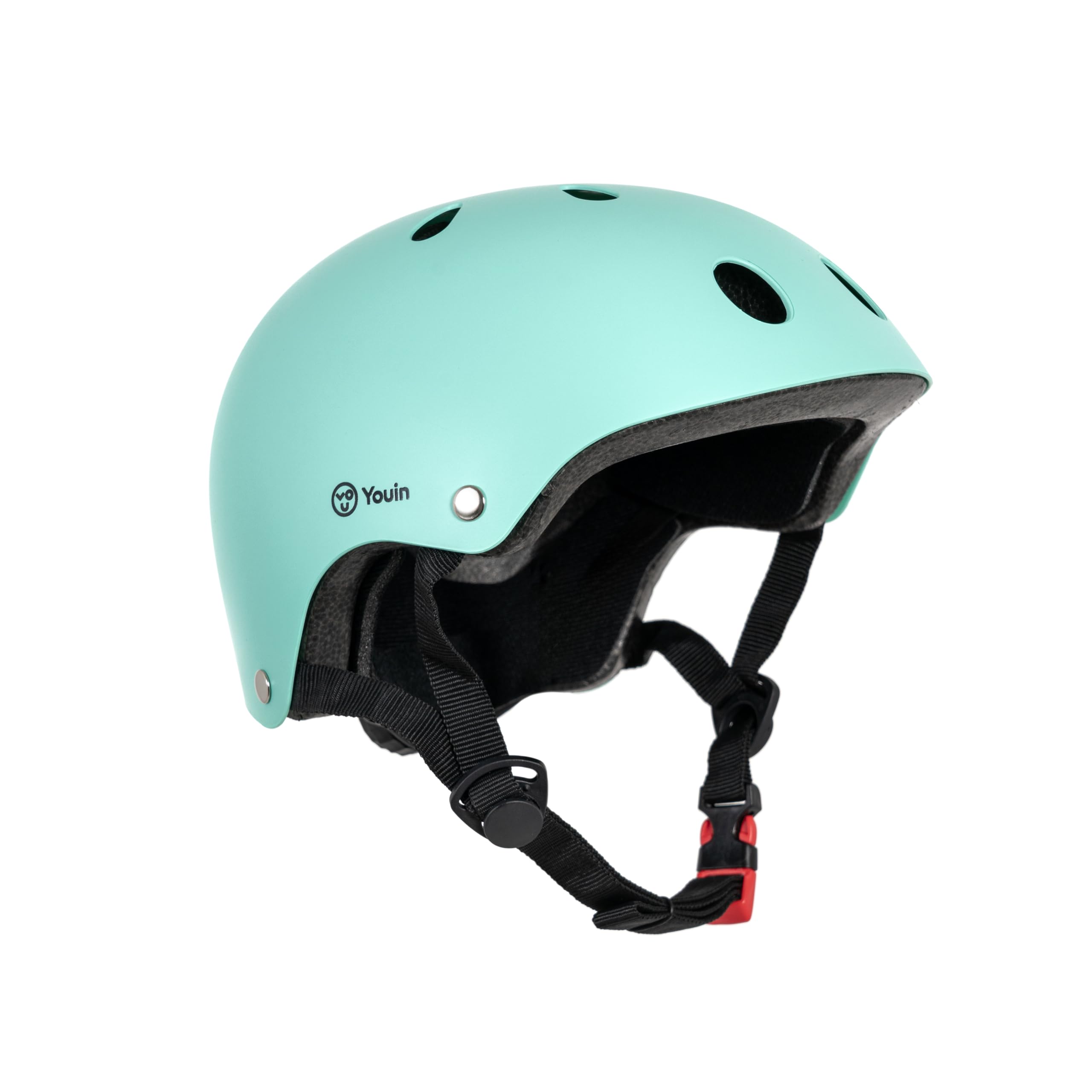 Youin Casco Infantil Ajustable Mint para Bicicleta y Patinete, Homologado EN1078, Ligero con Ventilación y Forro Extraíble, Tallas S 48-53 cm y M 54-57 cm
