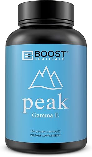 BoostCeuticals Vitamina e 400 UI Gamma E y hongo Reishi