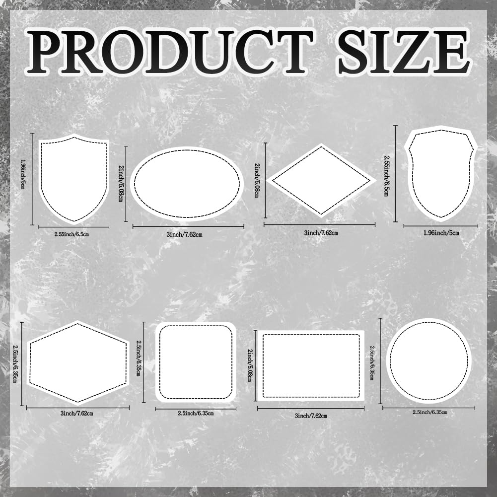 120PCS Blank Hat Patches Laserable Square Rustic Leatherette Patch Adhesive Faux Leather Patches Blanks for Hats Fabric Custom Repair Sew Laser Glowforge Supplies (Grey)