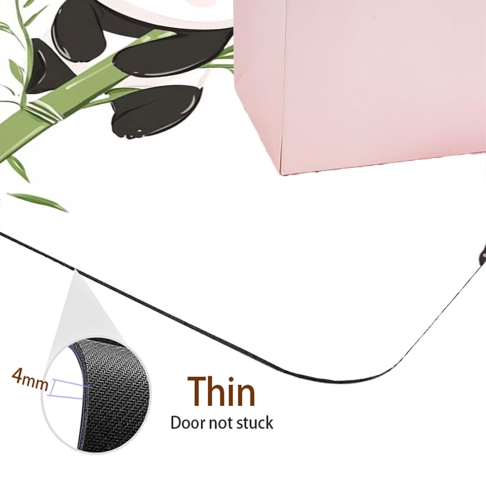 Tapis de Bain 80x150cm Bambou Tapis Salle de Bain Absorbant Vaisselle Antidérapant et Séchage Rapide, Ultra Mince, Diatomite, Lavable Rug Décorer pour Douche Baignoire D'entrée Cuisine Chambre 7-80