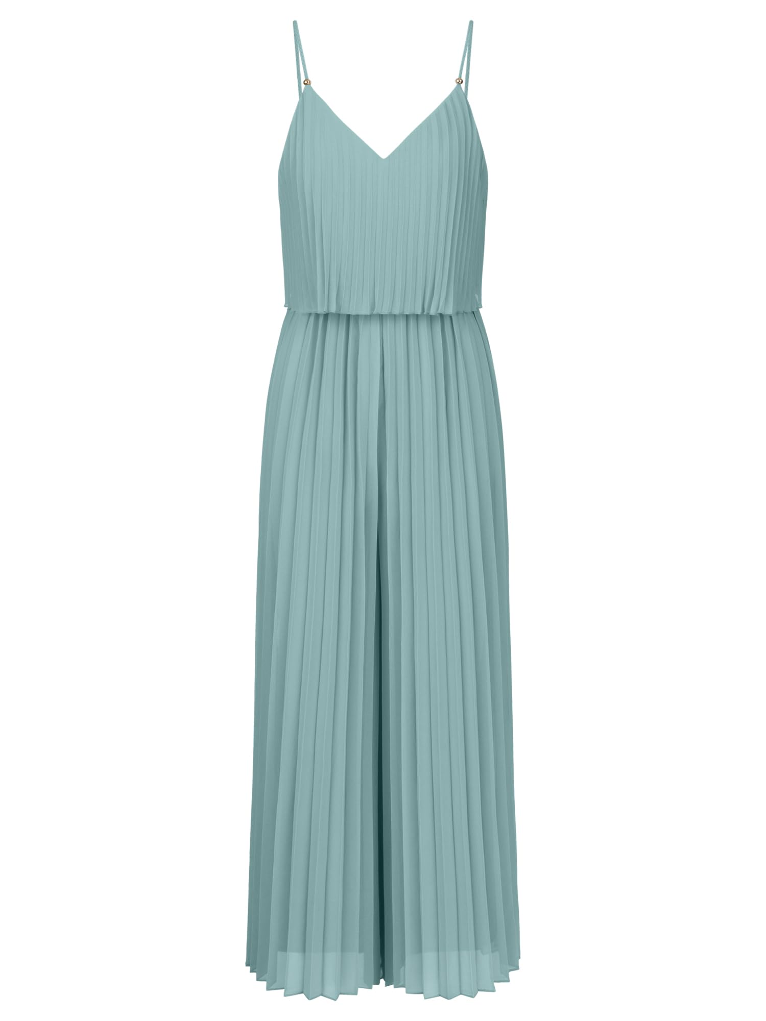 APART Plisseeoverall aus leicht körnigem, plissierten Chiffon mit Plisseefalten,