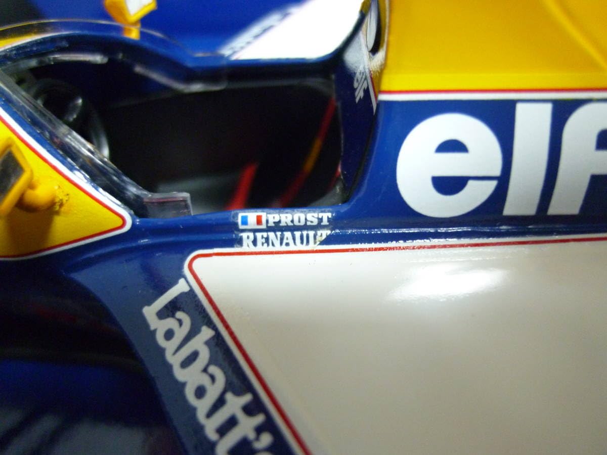 Amazon | PMA 1/18 ウィリアムズ ルノー FW15 A.プロスト 1993 WC 