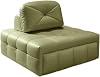 Convertible Sleeper Chair Multifunctional Folding Sofa Chair, Convertible Sofa Bed, Pull-Out Bed, Living Room, Bedroom Modern Loveseat