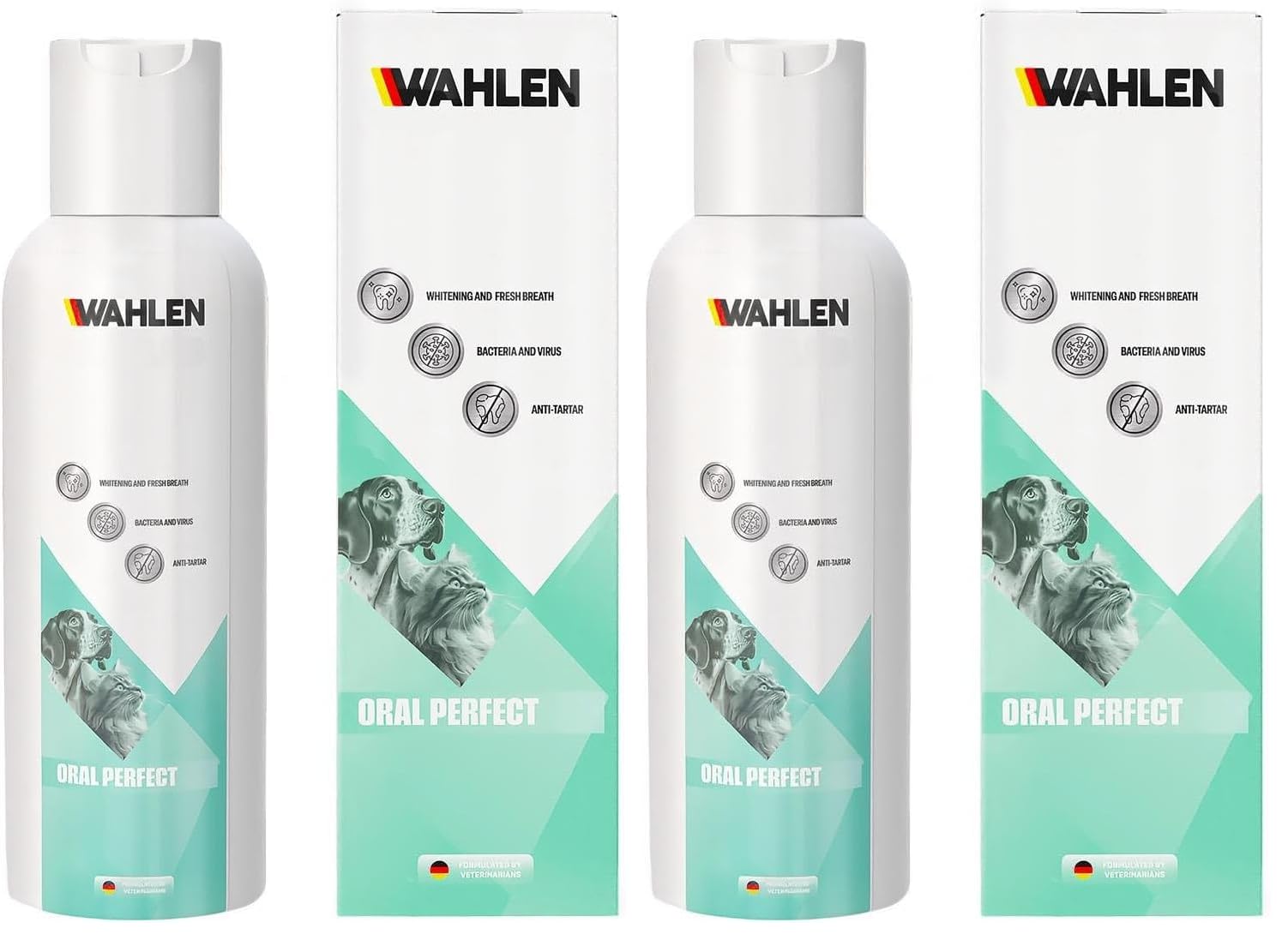 Wahlen Oral Perfect Köpekler için Diş Jeli 60 ml (2 paketi)
