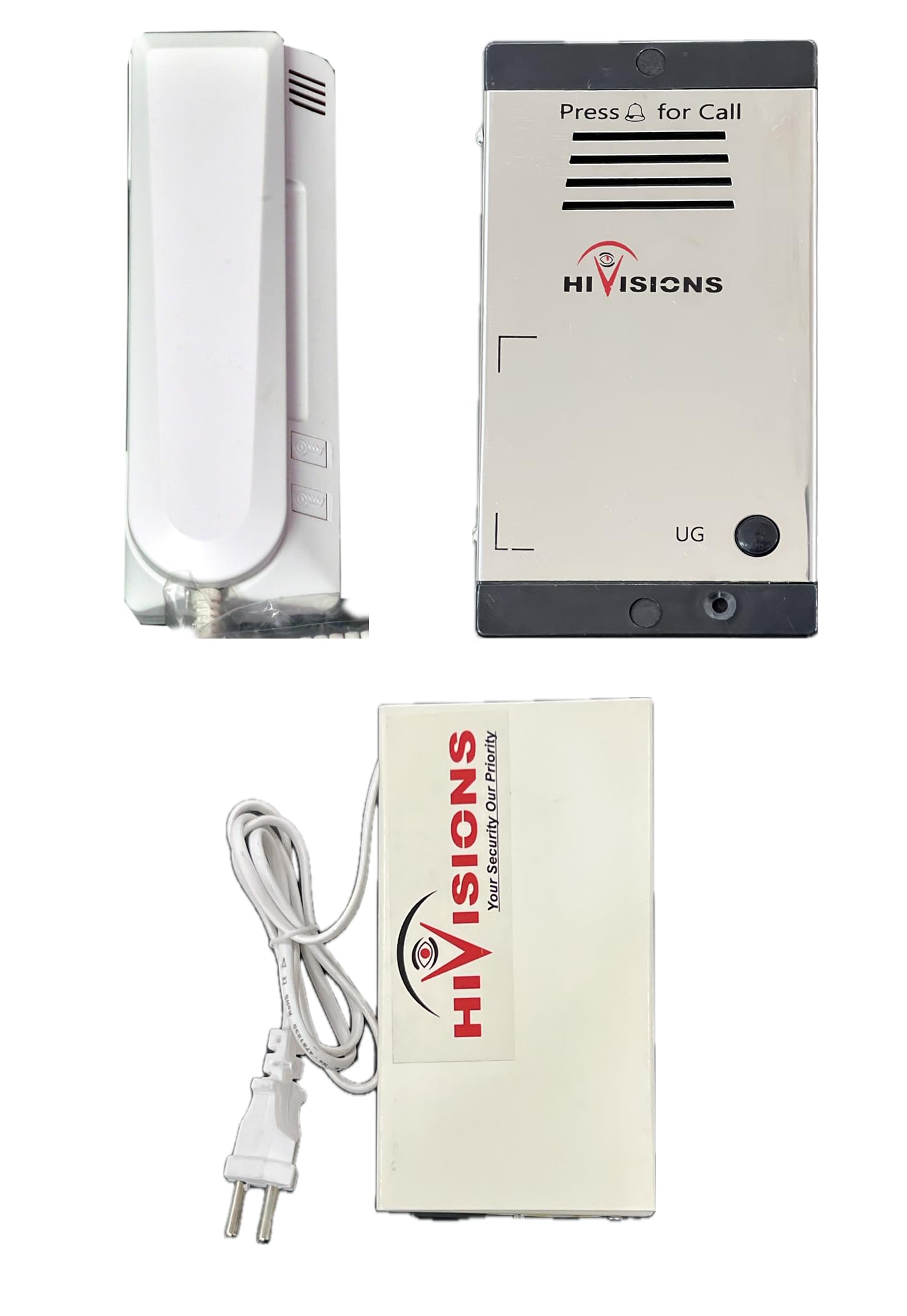 Audio Door Phone 1 Bell Set(1 Bell Panel + 1 Handset + 1 Supply)-image-10