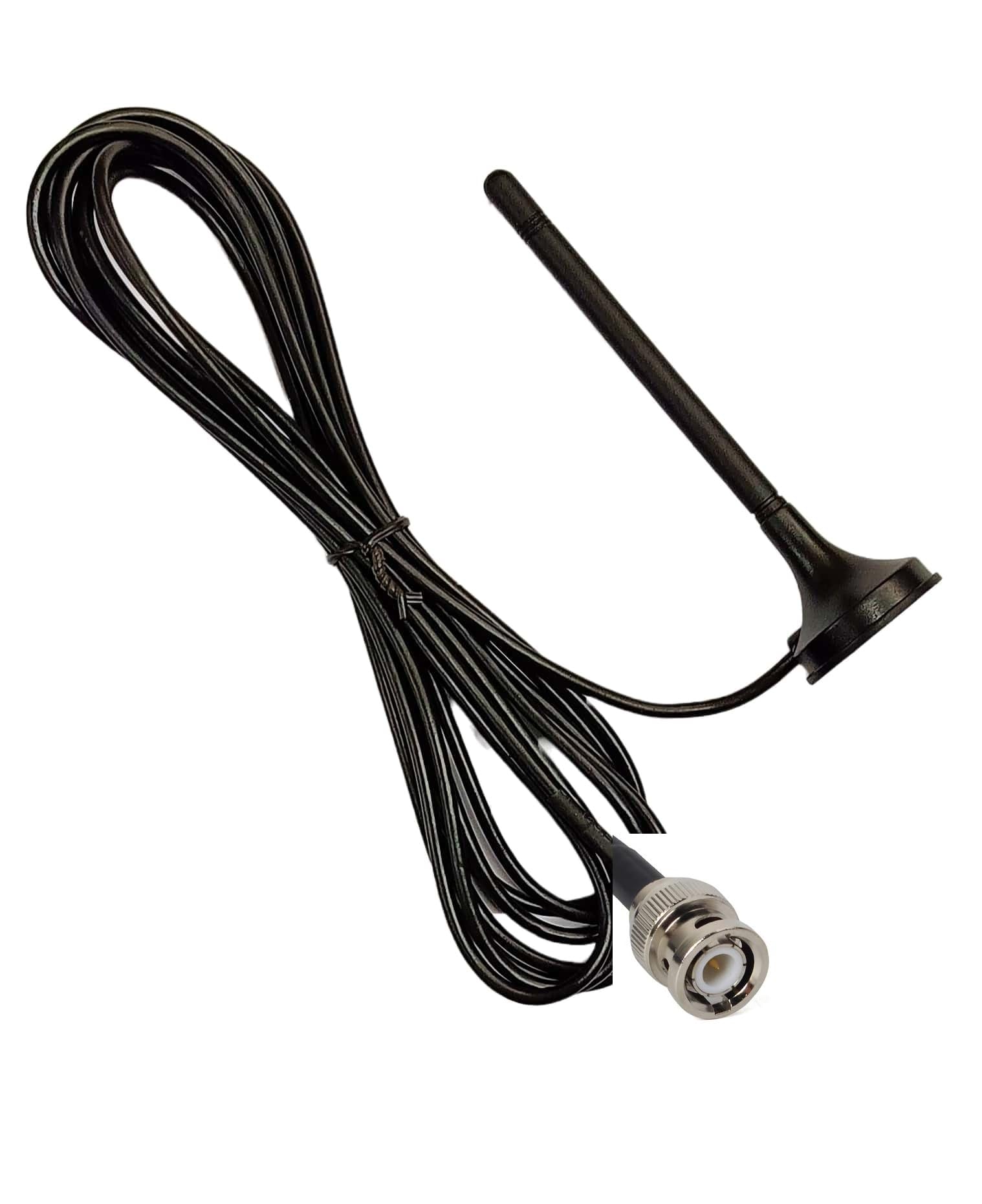 XpertTec 6dbi Magnetic Base Rod Sucker Antenna Omni Magnetic Base with BNC Male Cable for Vehicle, TV, CCTV etc.- 1Pc.-image-8