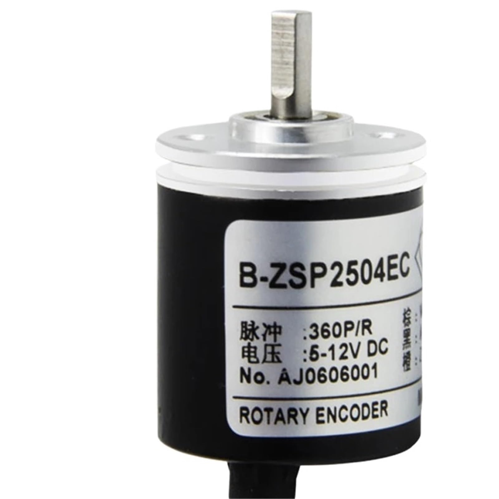 Codificador Incremental de 25mm, eje giratorio de 4mm, 100, 200, 360, 400, 500, 600, 800 PPR, 5-24VDC, E6A2-CWZSE, interruptores de Sensor de automatización