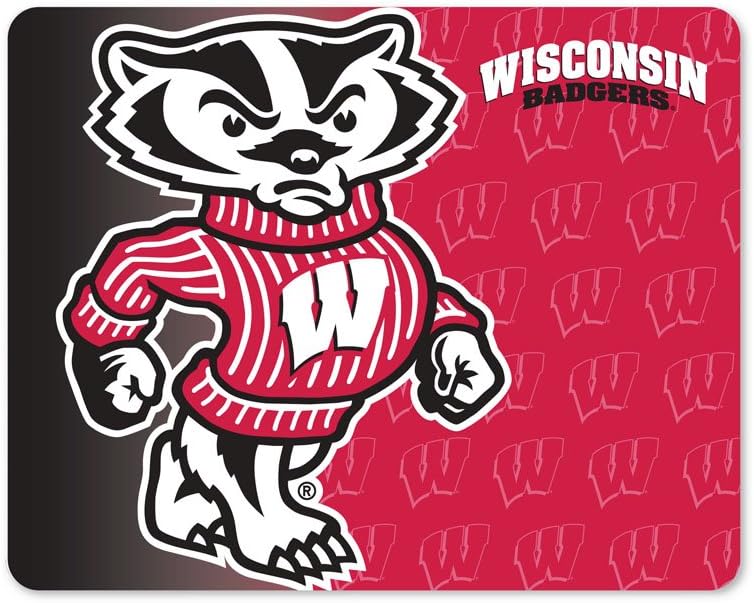 NCAA Wisconsin Badgers Bucky The Badger Mascot Full Color