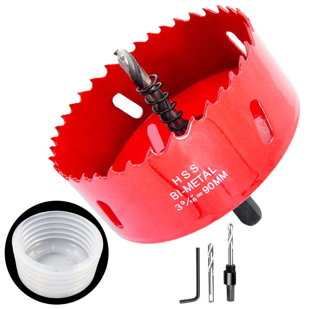 Corona 32 mm,Sierra de corona de M42 HSS LAIWEI para taladrar agujeros en madera, cartón yeso, perfiles de aluminio, PVC y otros materiales — view 24