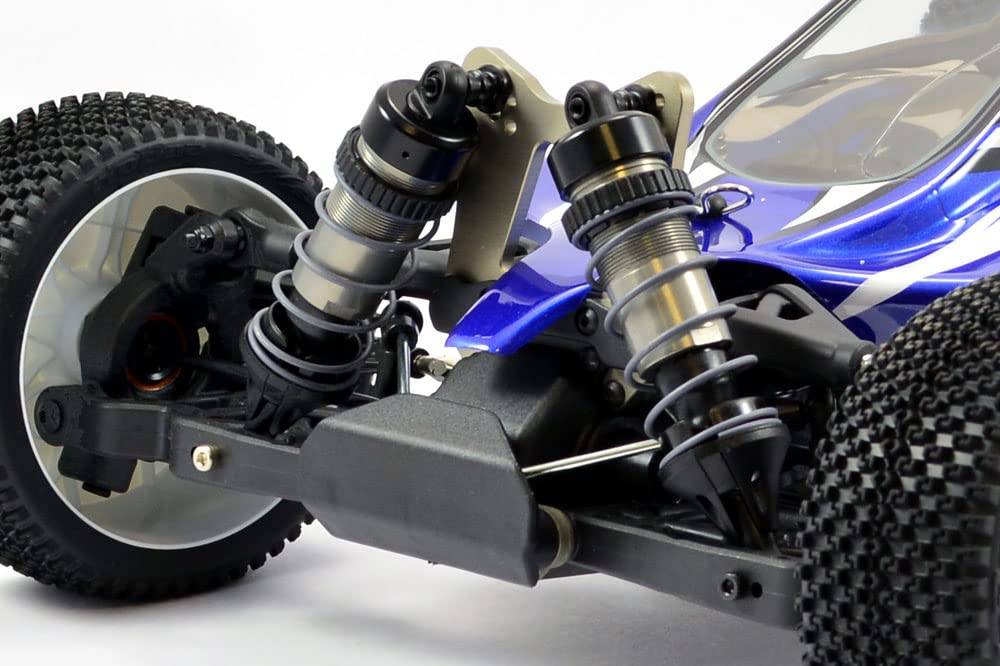 Détail de la suspension avant du buggy radiocommandé Hobao OFNA Hyper VS 1:8 RTR