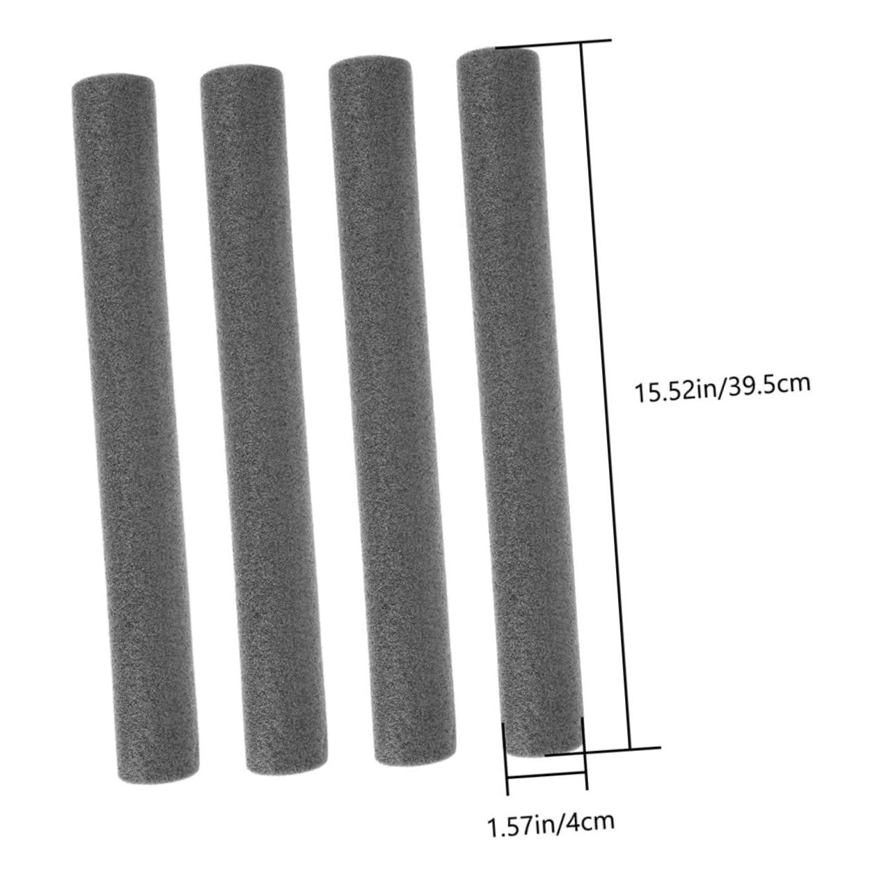 BESPORTBLE 6pcs Trampoline Enclosure Foam Sleeves Black Pole Covers for Enhanced Safety and Protection Replacement Parts for Trampoline Enclosure Play Area