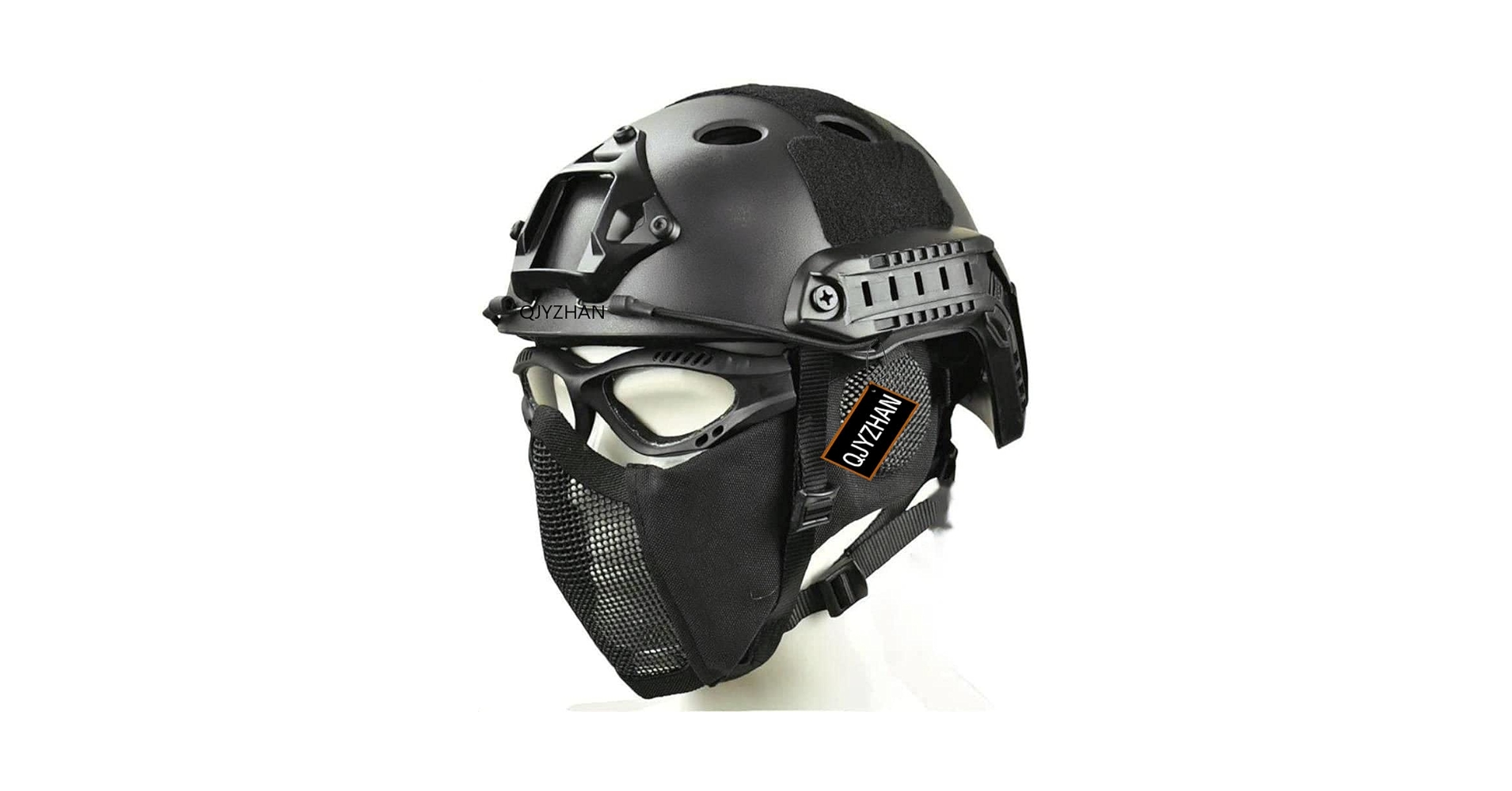 FAST HELMET ブラック マイク付き FAST HELMET ブラック マイク付き FAST HELMET ブラック マイク