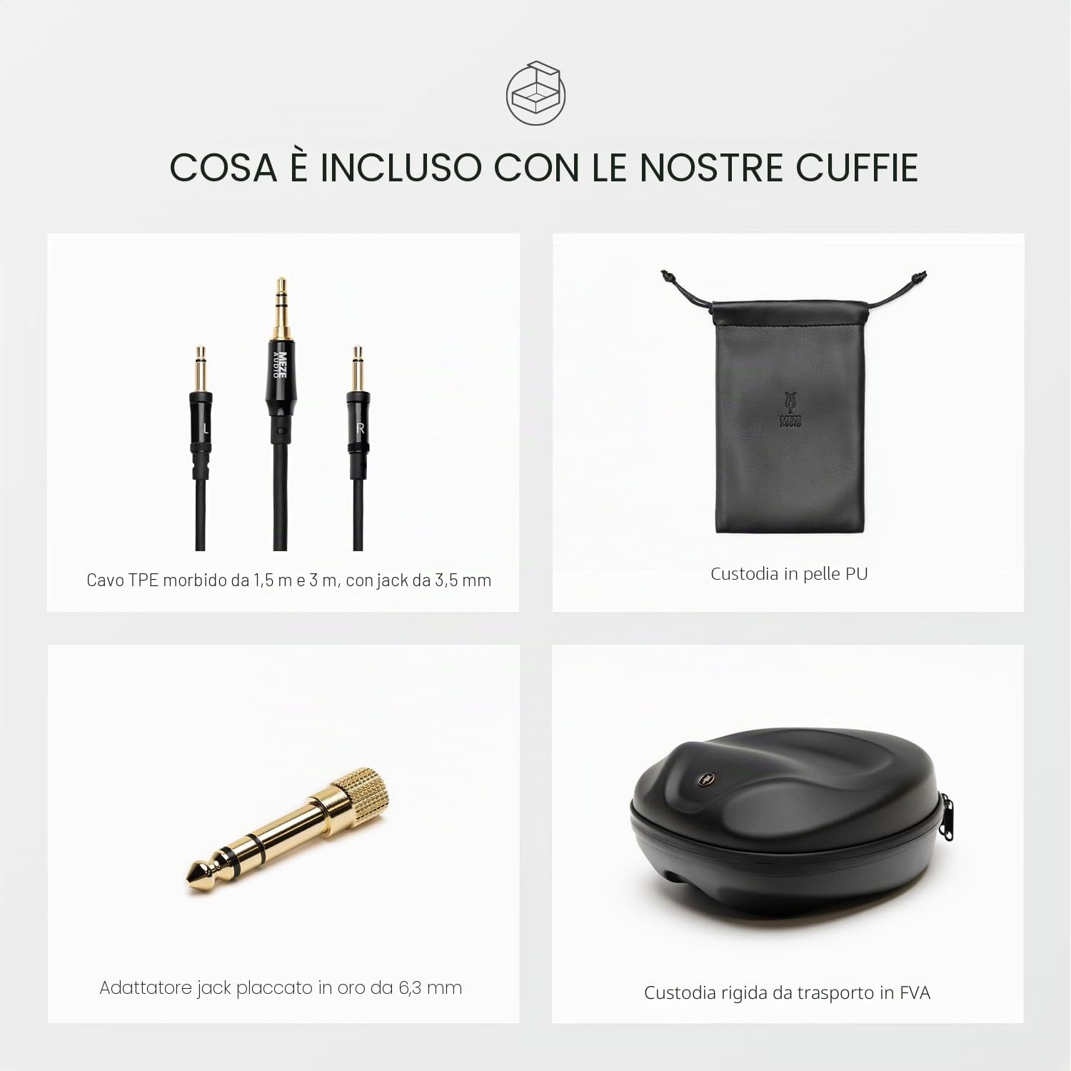 MEZE AUDIO 109 PRO cuffia di riferimento, marrone/nero
