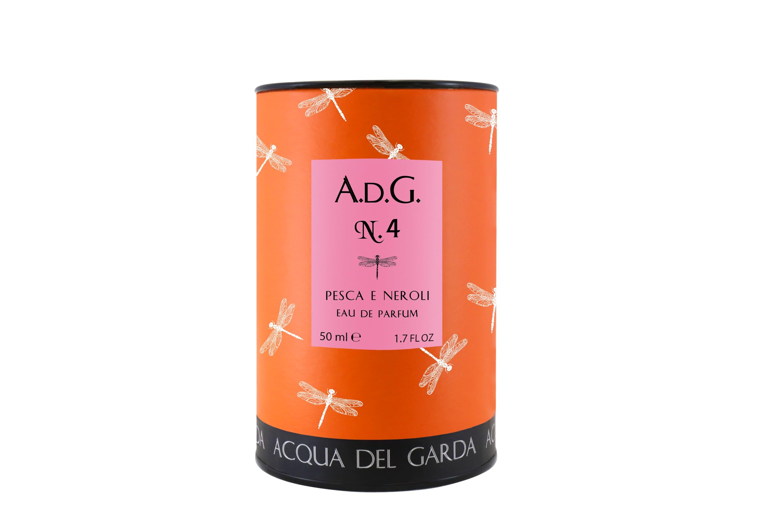 ADG N.4 Melocotón y Neroli Eau de Parfum 50 ml – Perfume afrutado floral, fragancia con notas de melocotón, neroli y almizcle – Made in Italy