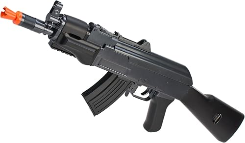 Evike Airsoft - JG AK Beta Spetsnaz Ciclismo Acción Airsoft Shell expulsando Airsoft Réplica Rifle