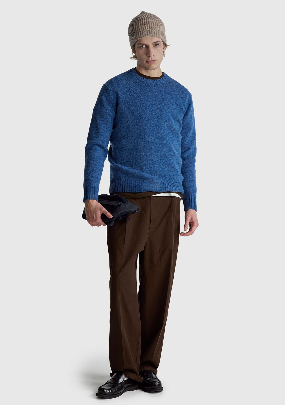 United Colors of Benetton Maglia G/C M/L 103mk1n24 Maglione Uomo (Pacco da 1)
