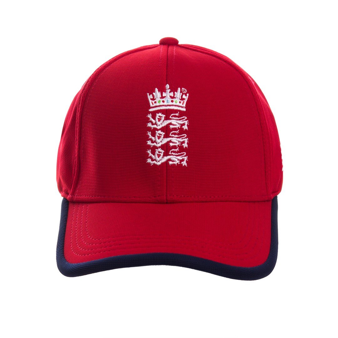 New Balance England Cricket T20 Snap Cap Crimson One Size