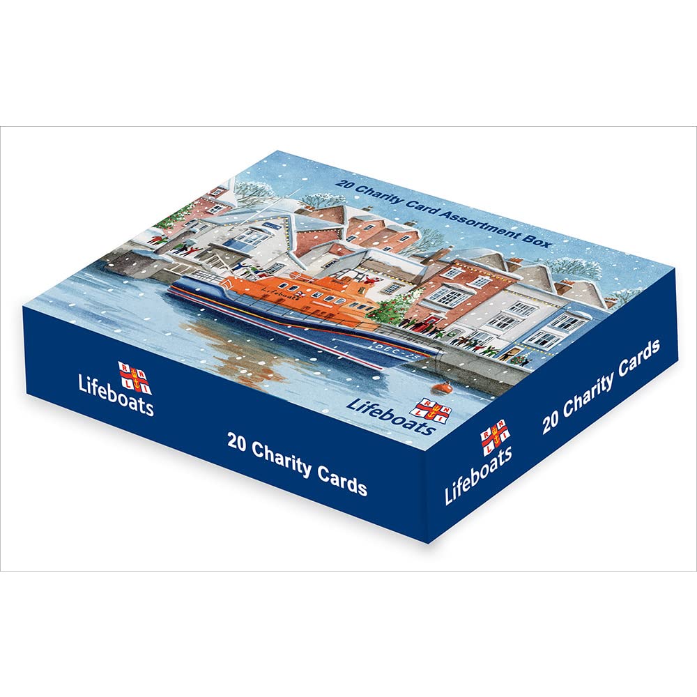 Woodmansterne Box of 20 RNLI Charity Christmas Cards