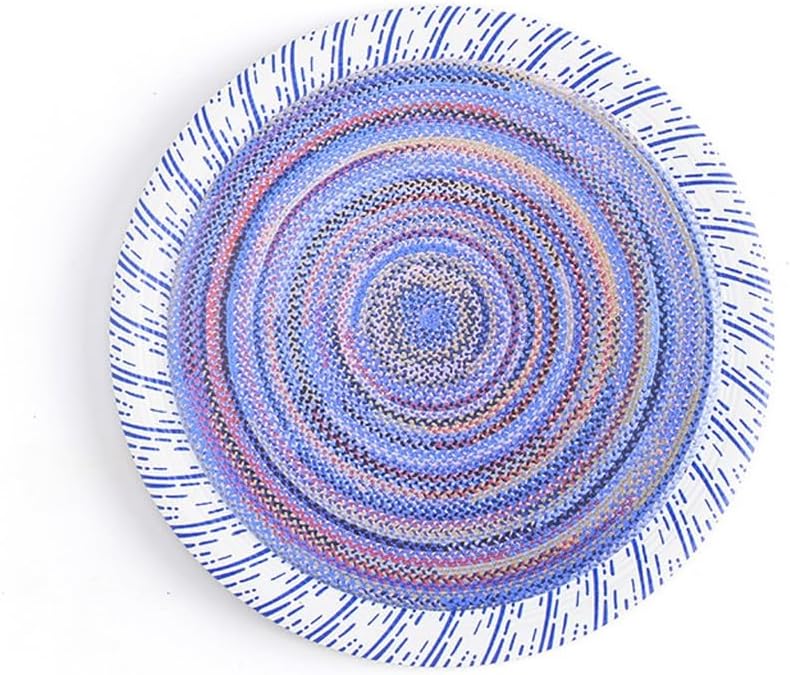 Coffee Tea Juice Milk Placemat Circular Family Table Insulated Gift(E)