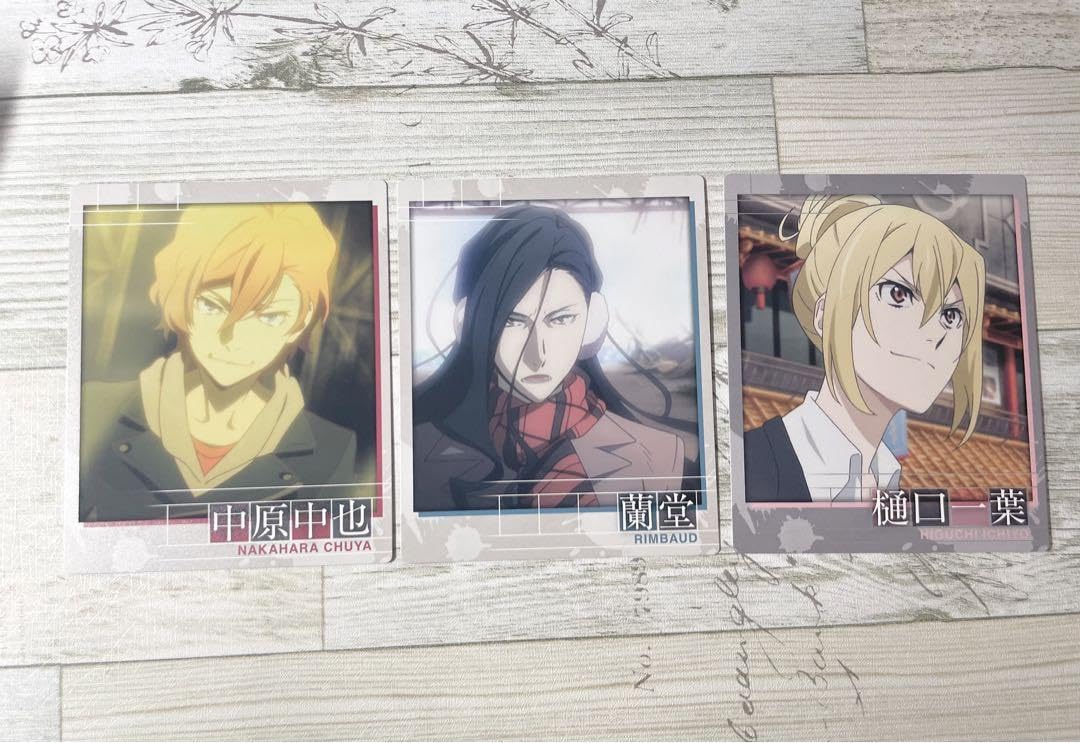 文スト　スナマイ　スナップマイド　中原中也 文豪ストレイドッグス 文スト スナップマイド 中原中也 2枚