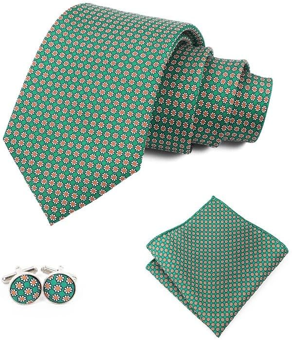 Suit Tie Print Embroidery Necktie Men