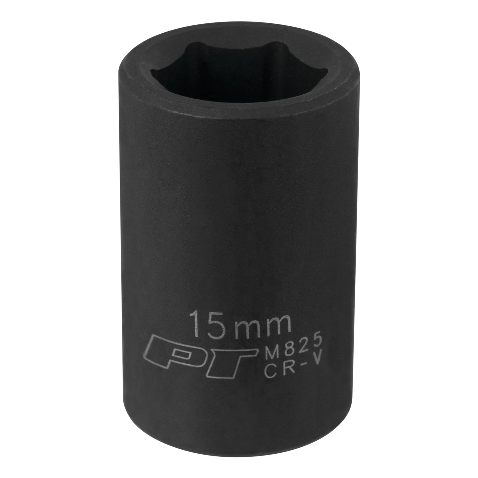 Performance Tool M825 1/2 in. Drive 15 mm 6-Point Impact Socket