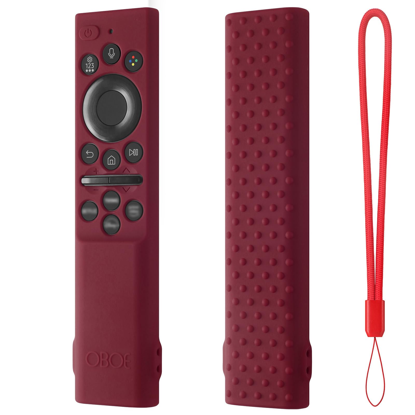 Samsung TV Remote Cover - Silicone Skin with Lanyard -1
