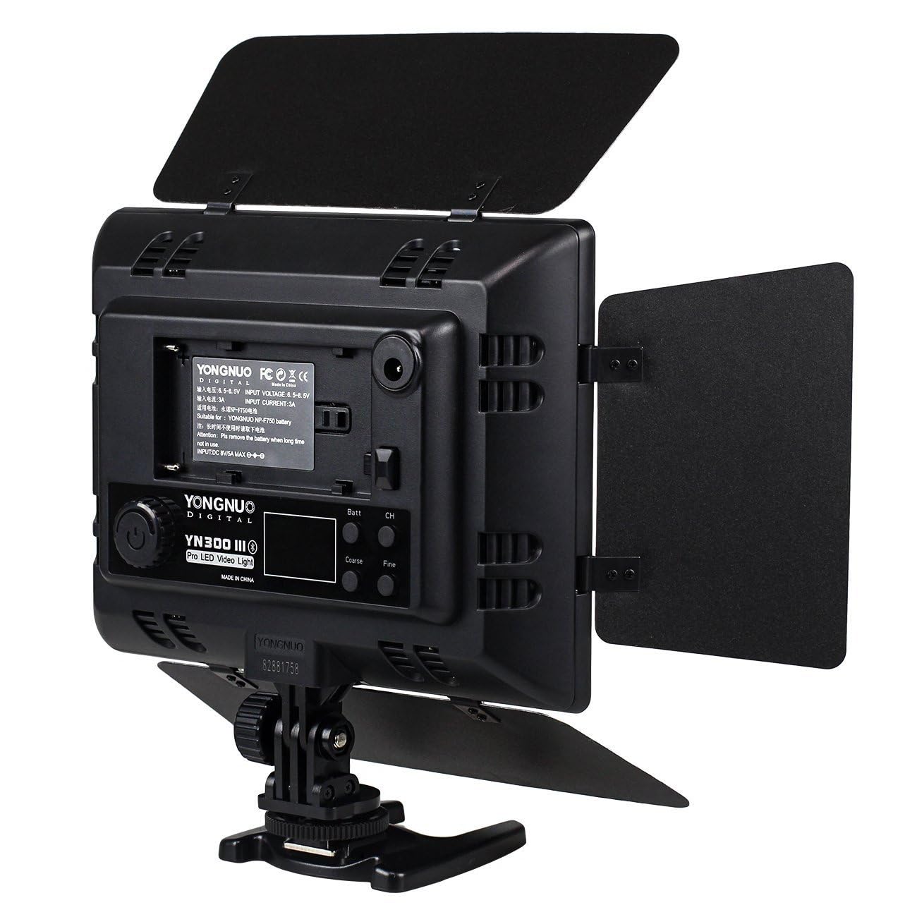 Yongnuo YN300 III lampa wideo LED 5500 k do kamery z pilotem na podczerwień aplikacja + dyfuzor WINGONEER