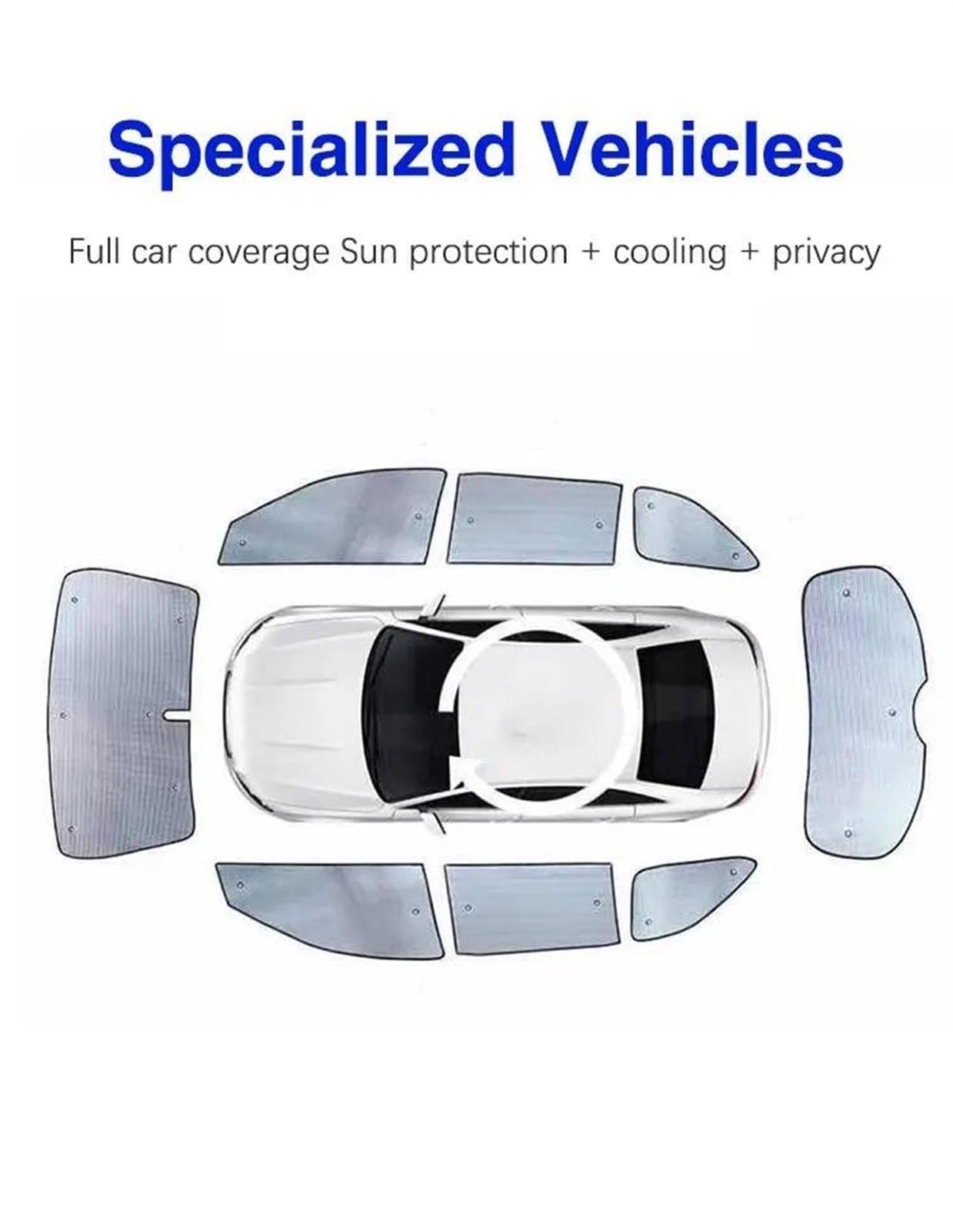 Cortinas Divisorias Coche Parasol Para Ventana Completa Coche Visera Anti-UV Ventana Cubiertas Para Toyota Para Corolla E210 Touring Sport 2018 2019 2020 2021 2022 2023 Rayos UV Parasol(All Sunshades)