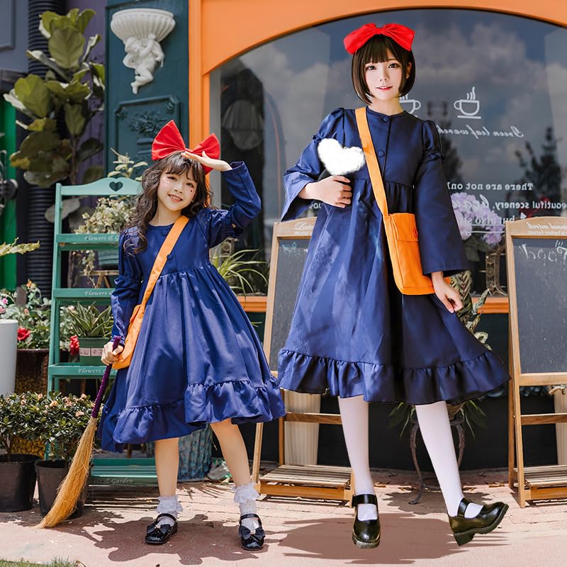 Amazon.co.jp: lucky lemon ハロウィン 魔女の宅急便 コスプレ仮装 