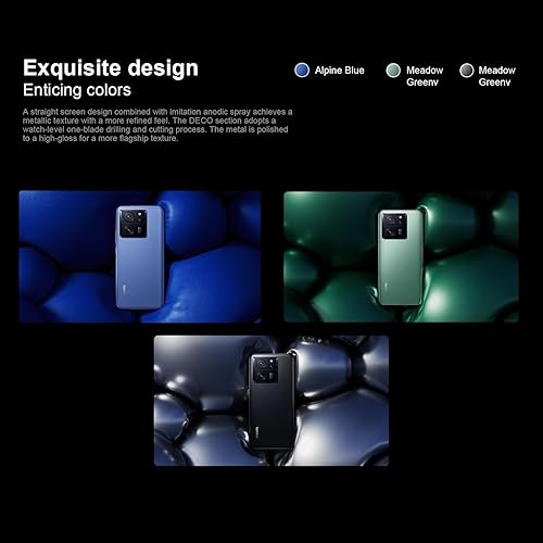 Miniatura 8 de Xiaomi 13T PRO 5G + 4G LTE (1024GB+16GB) Global ROM Unlocked Worldwide (Tmobile Mint Tello Global) 50MP Triple Pro Leica Camera 6.67" 144Mhz +