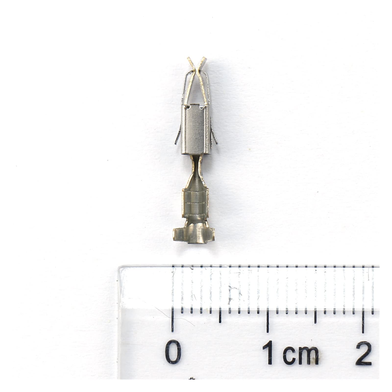 Turmeric Hengliang Store 100/2/500/1000 PCS Car Spices Drahtklemmen Crimp Electrical Auto Connectors Frauen-Klemmen Nicht isoliert 623-e3.5a (Color Name : 200pcs 623 E3.5A)