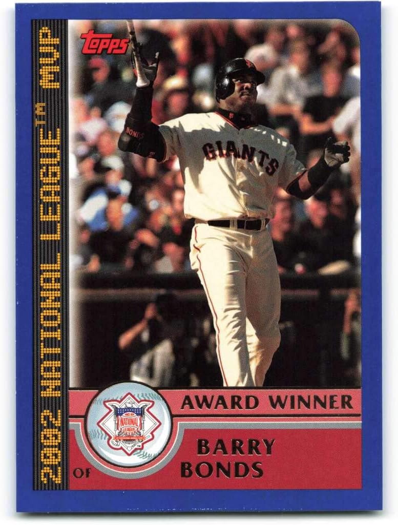 2003 Topps #706 Barry Bonds AW NM-MT San Francisco Giants Baseball